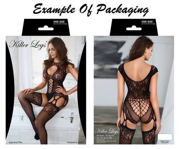 Open Gauge Crotchless Fishnet Bodystocking - Queen-3