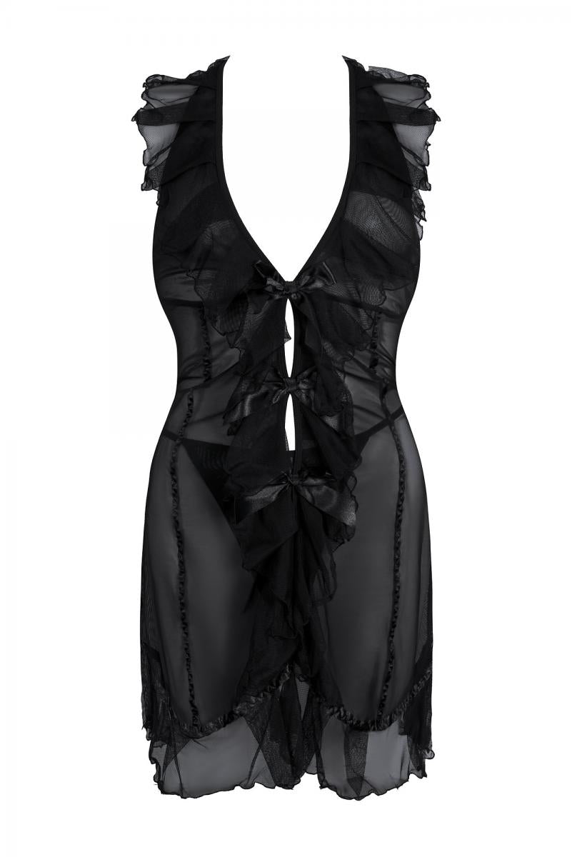 black mini dress AA051274 - 3XL/4XL-2