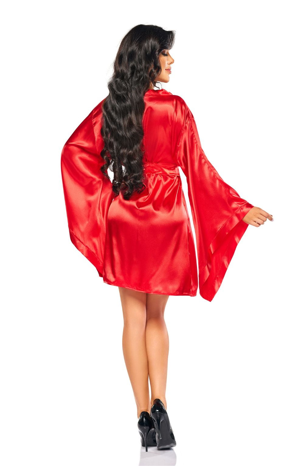 Beauty Night BN6664 Samira Peignoir Red-6