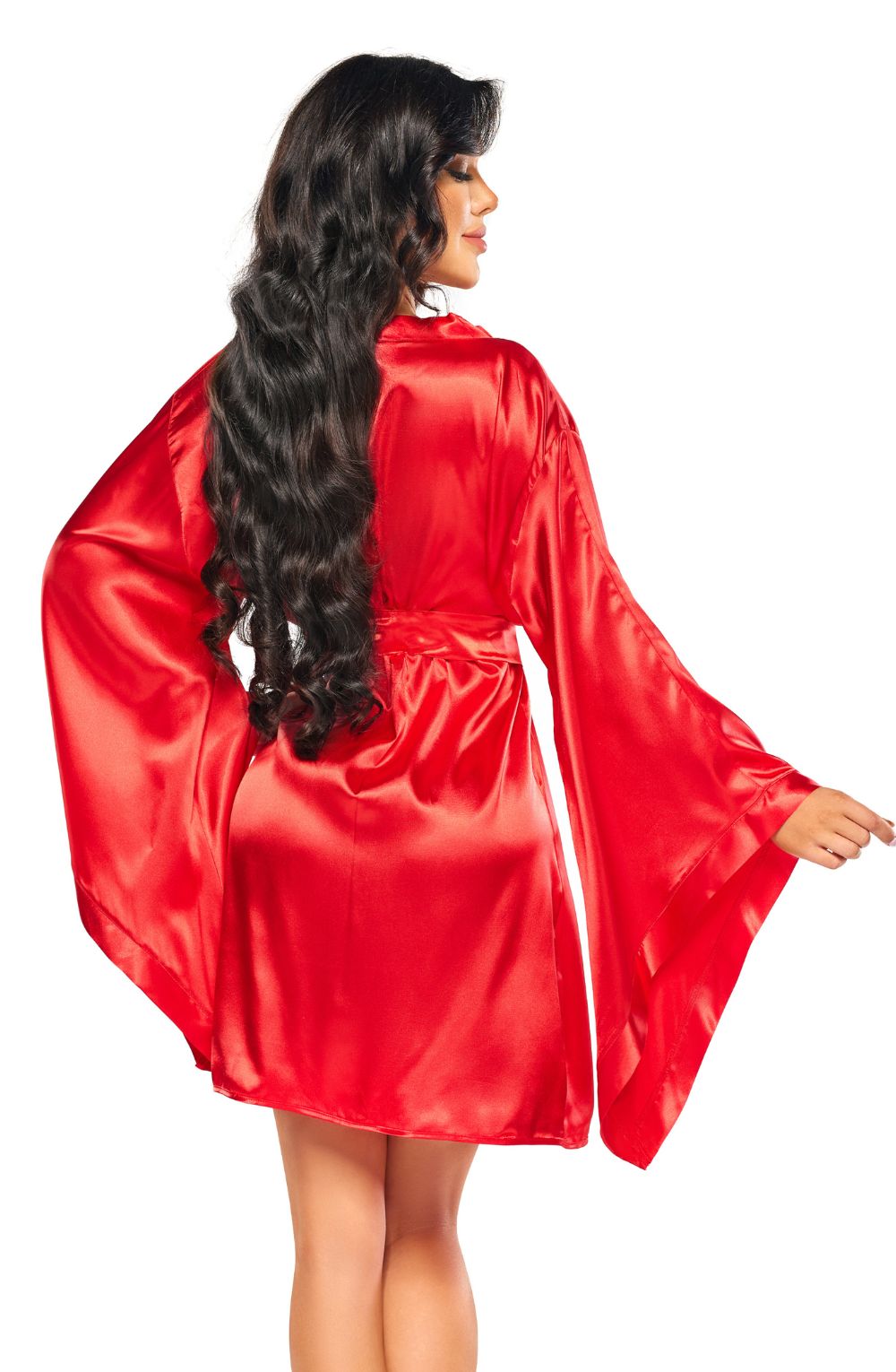 Beauty Night BN6664 Samira Peignoir Red-4