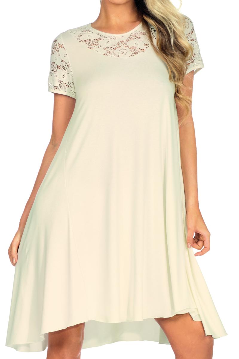 ecru Nightdress H182202 - 5XL-1