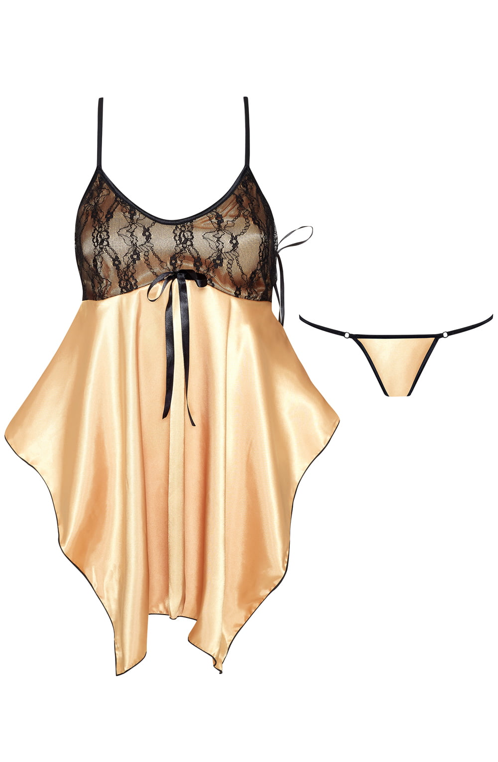 Beauty Night BN6644 Julieta Chemise Gold-2