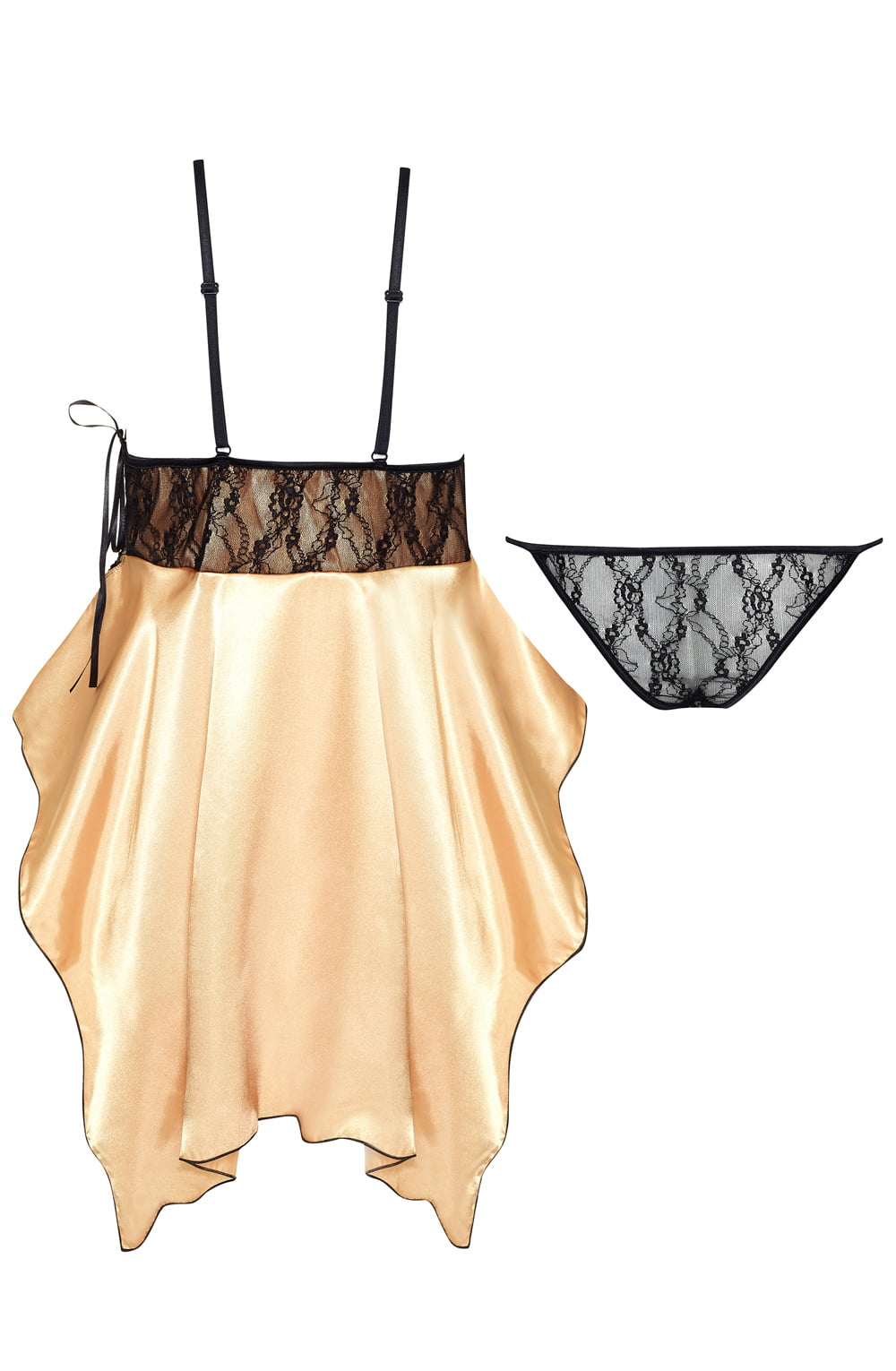 Beauty Night BN6644 Julieta Chemise Gold-3