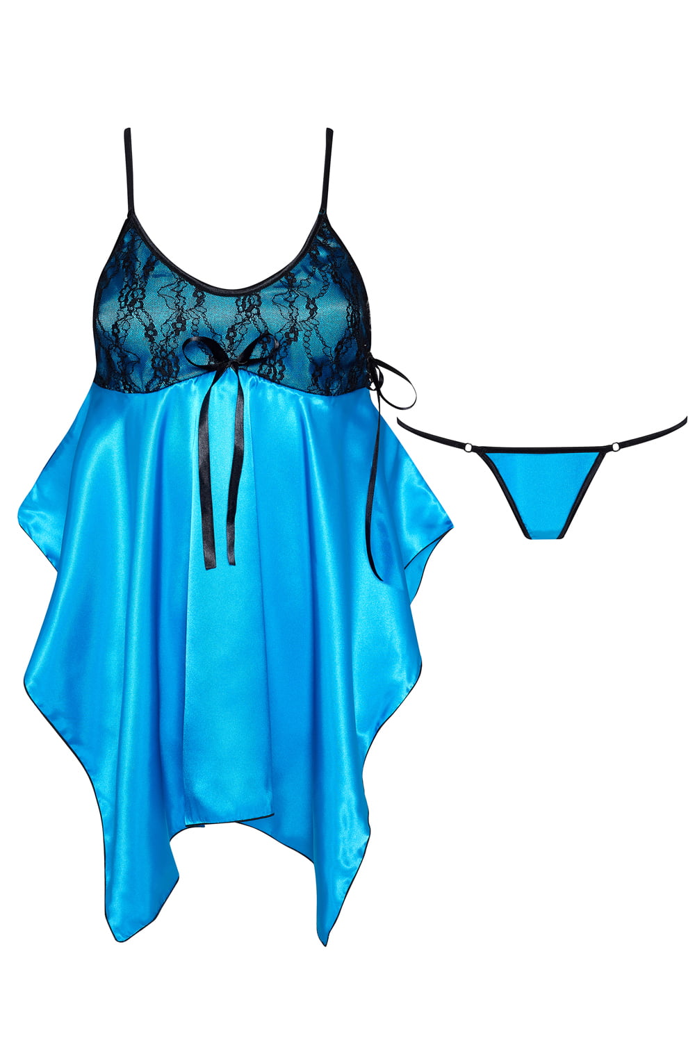 Beauty Night BN6647 Julieta Chemise Turquoise-2