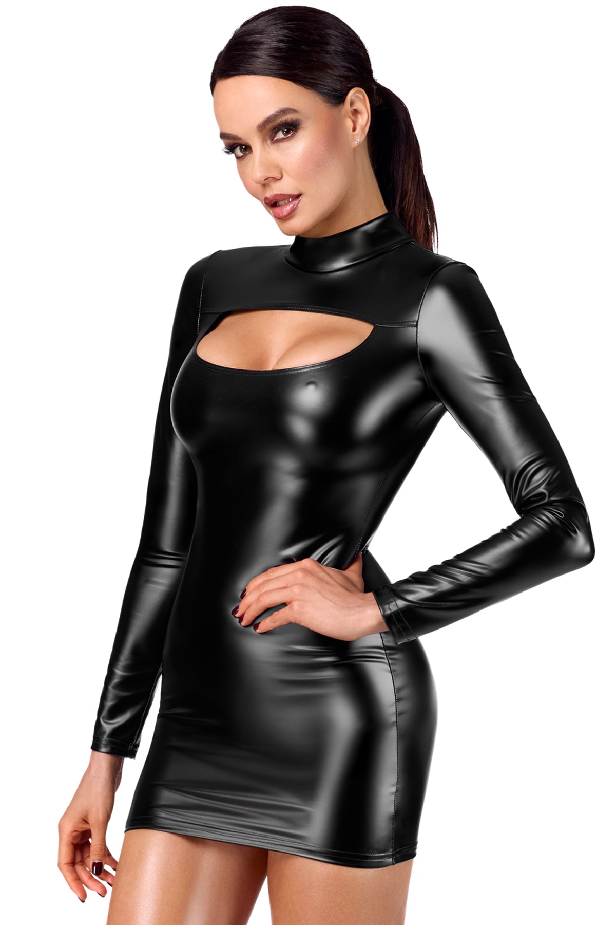 F366 Vixen Cut-Out Bodycon Dress - 3XL-4