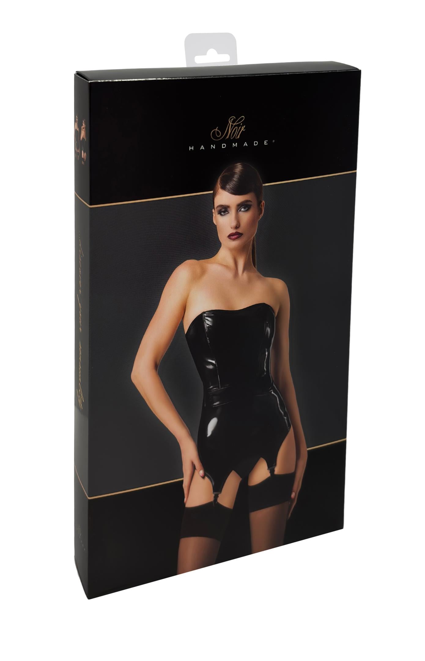 F381 Dominae Venom Corset-belt black - 3XL-7