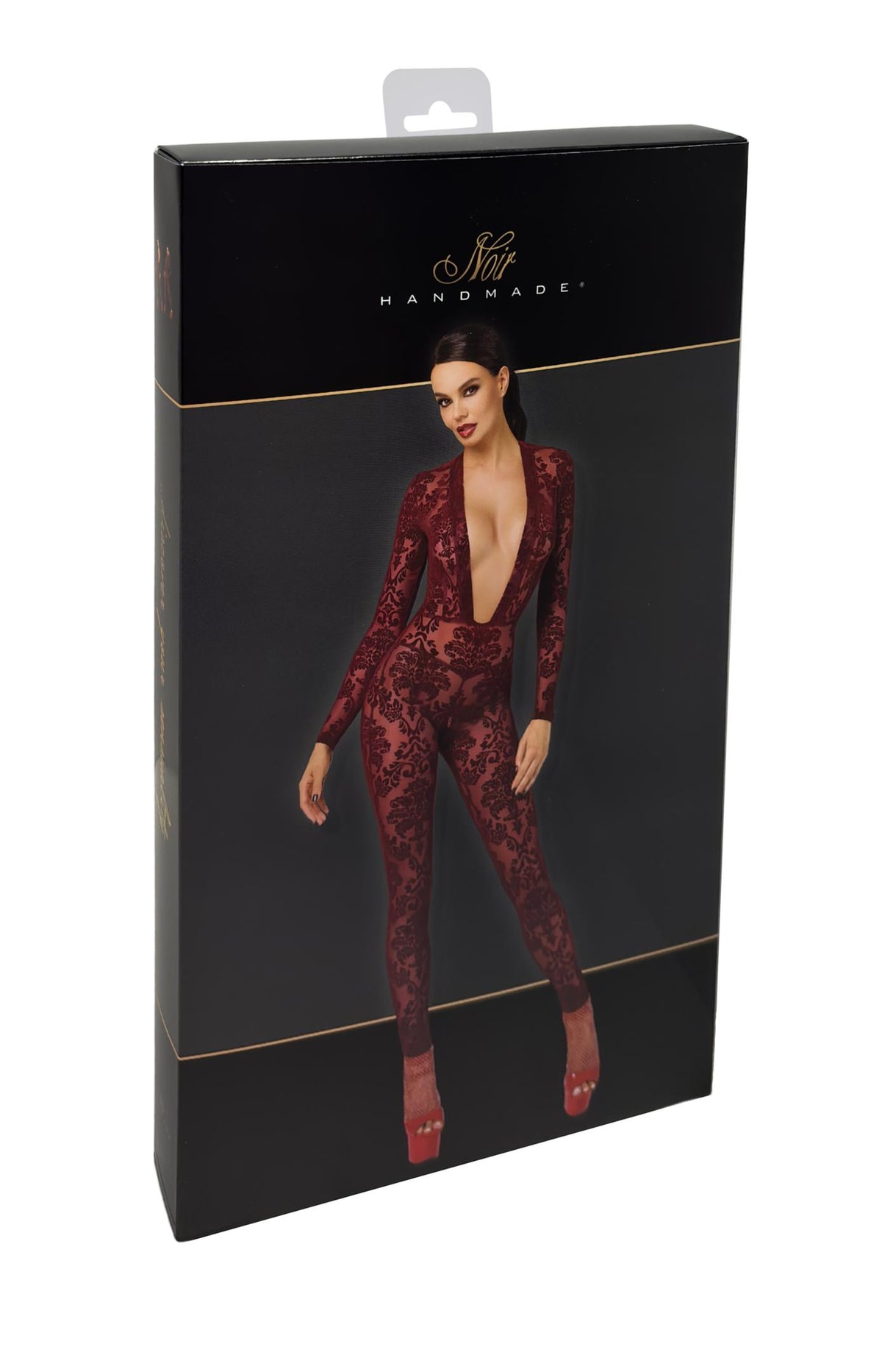 F382 Kink Royal Catsuit red - 3XL-7