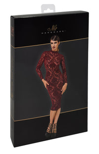 F384 Kink Royal midi dress red - 3XL-8