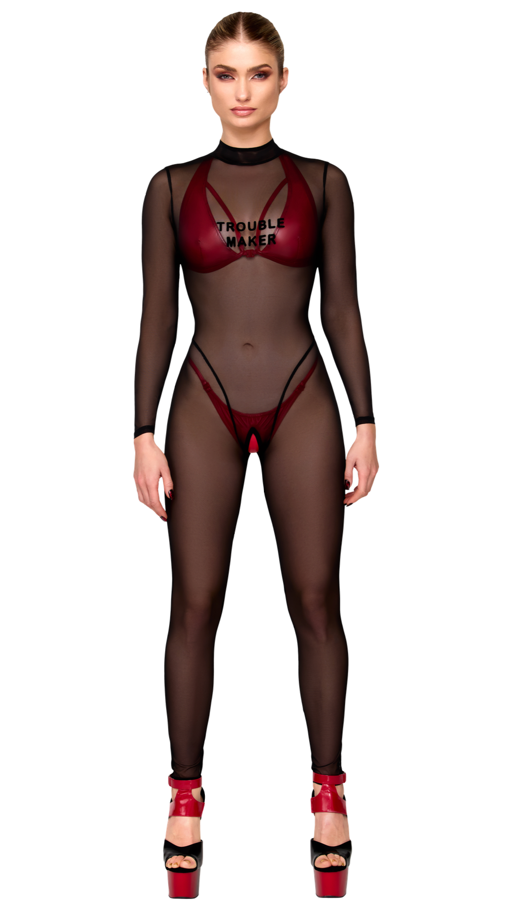 F387  Catsuit - 3XL-4