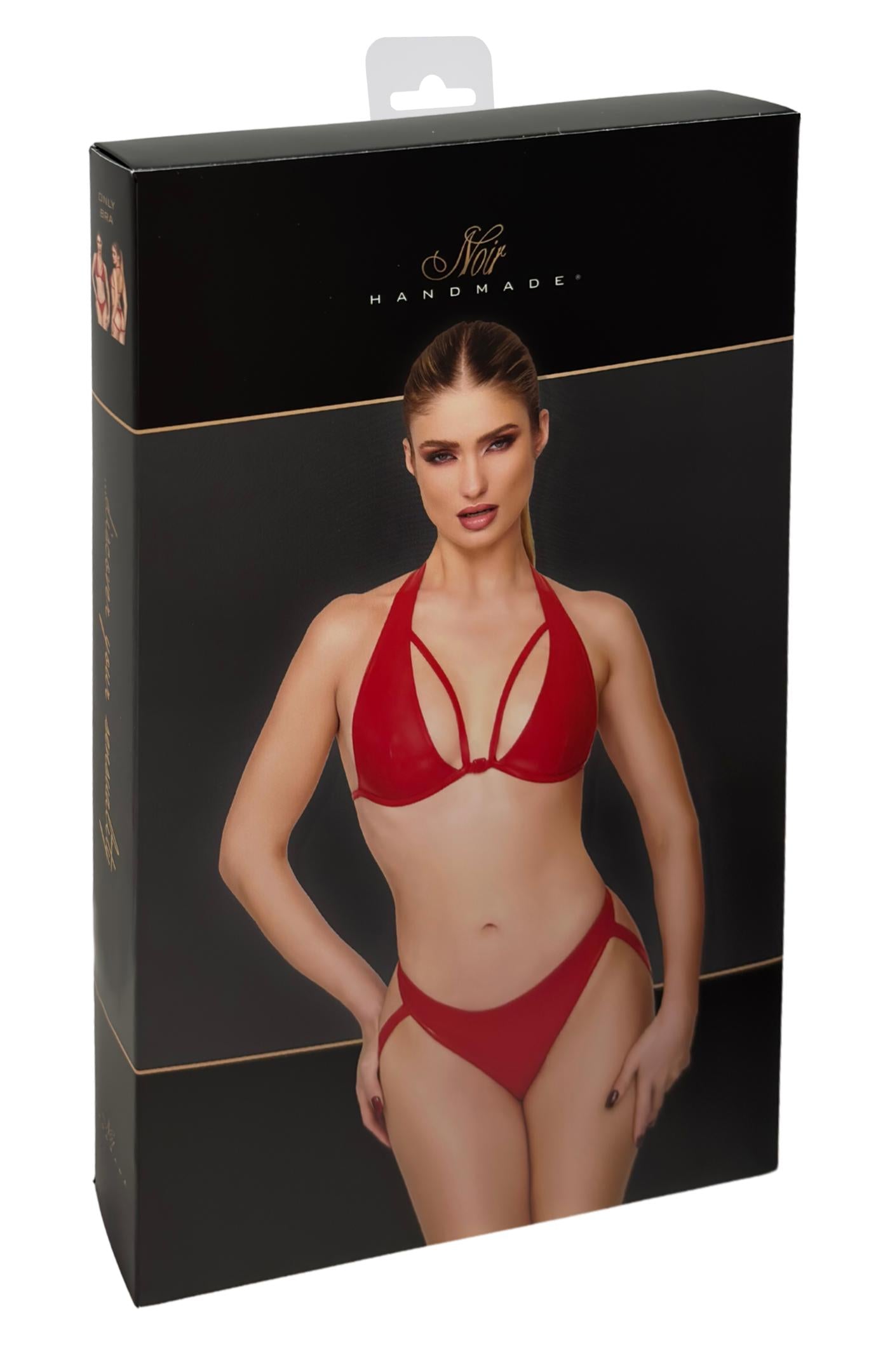F392  Bralette red - 3XL-5