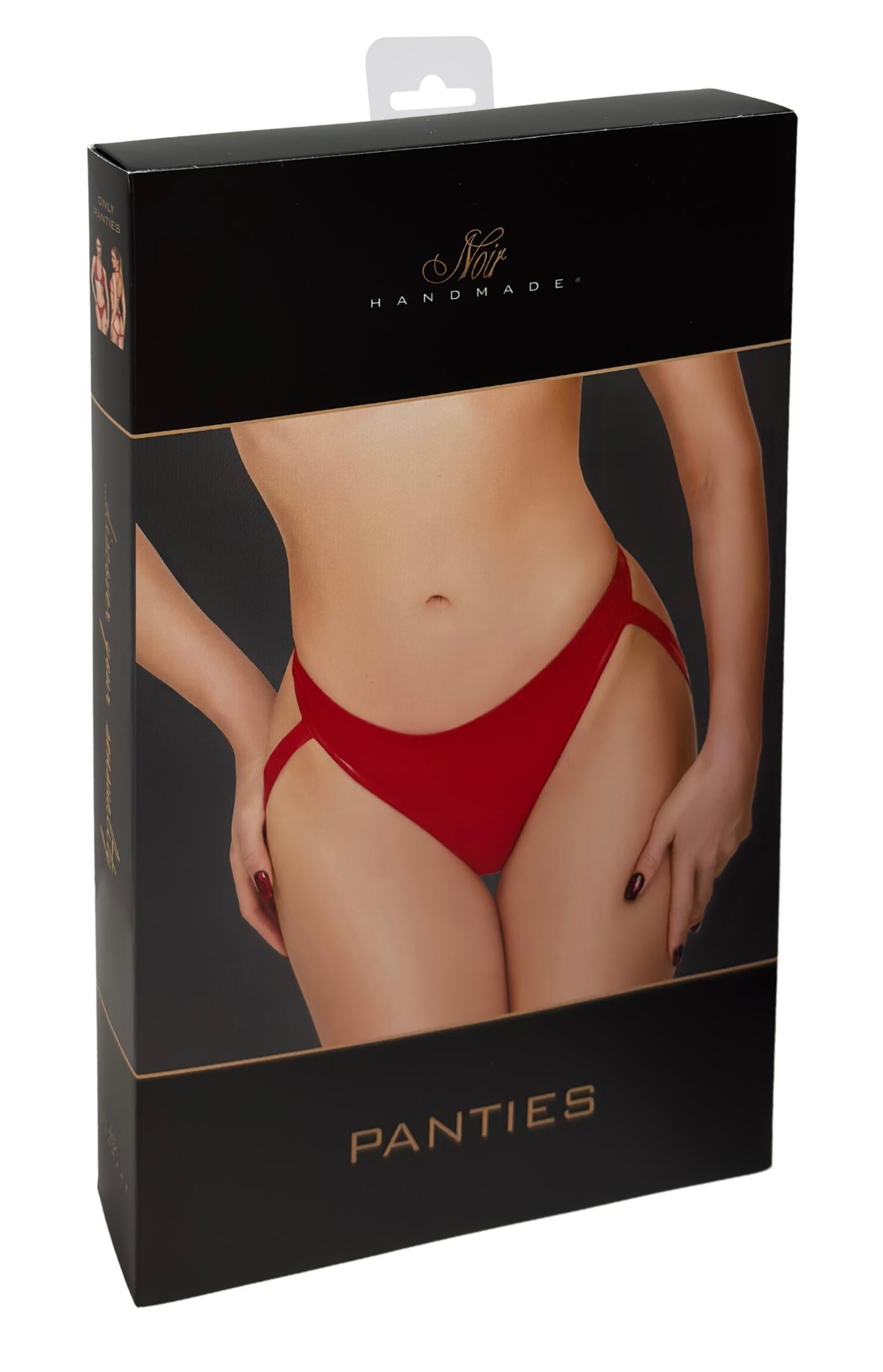 F394  Strappy Panties red - 3XL-7