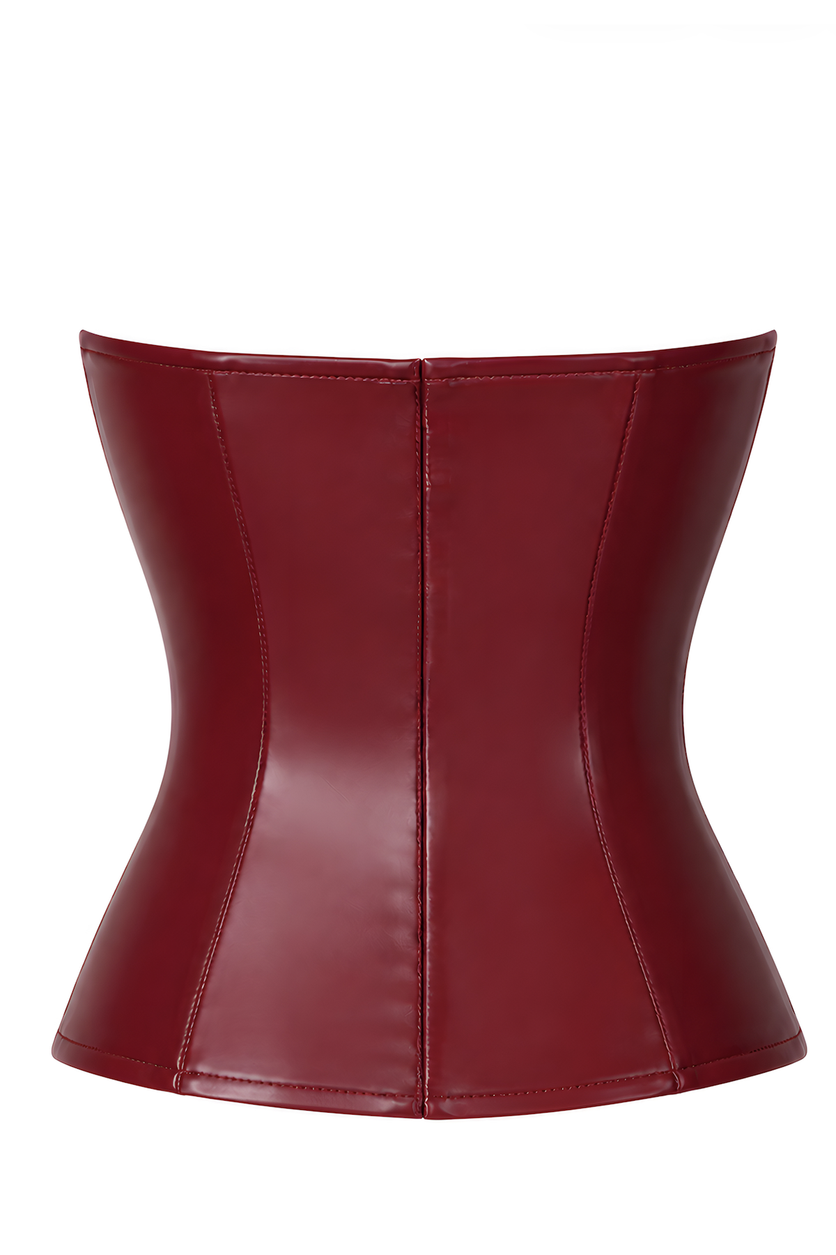F398 Bordeaux Affair Boned Corset - 3XL-1