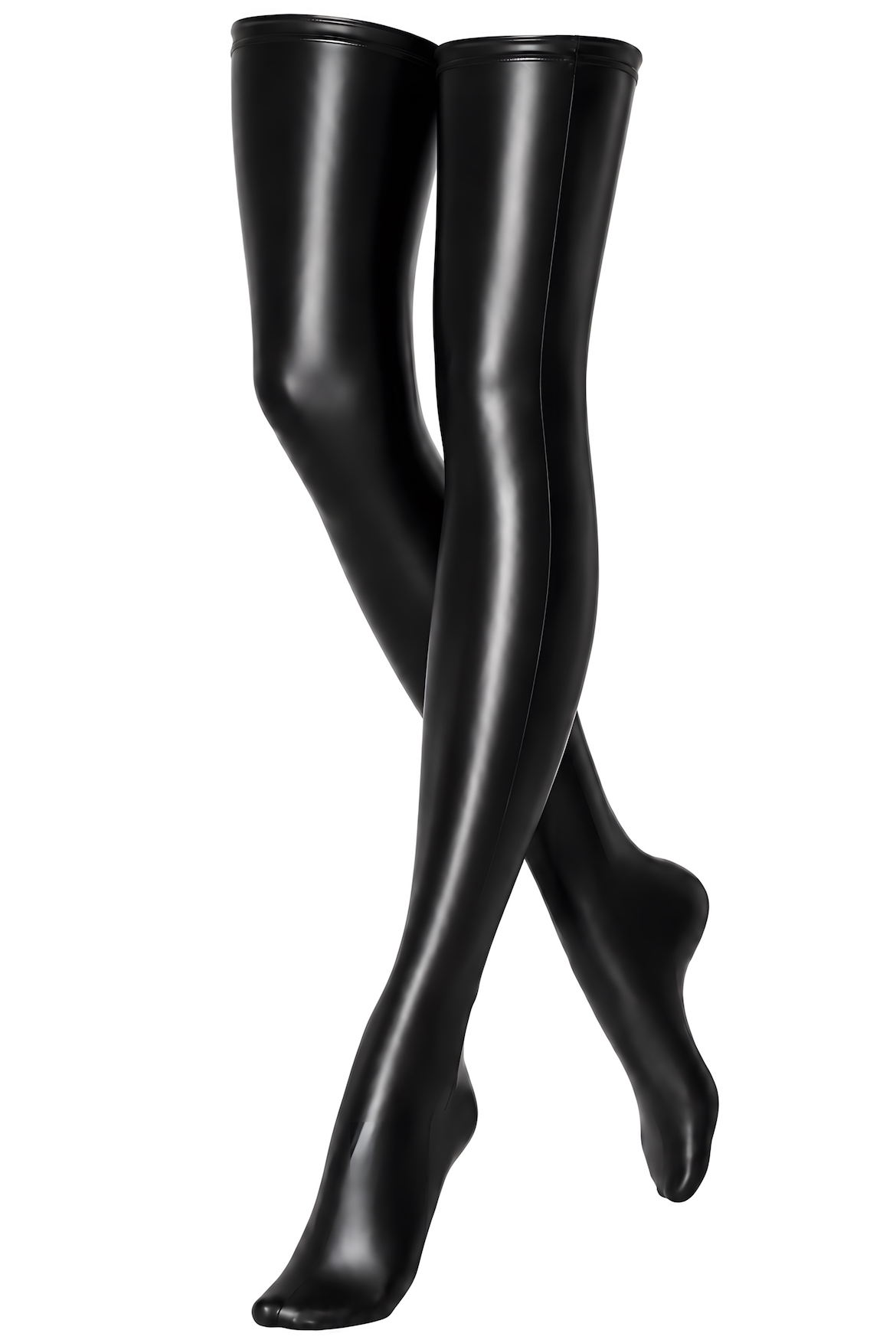 F403 After Midnight Over-the-Knee Stockings - 2XL/3XL-0