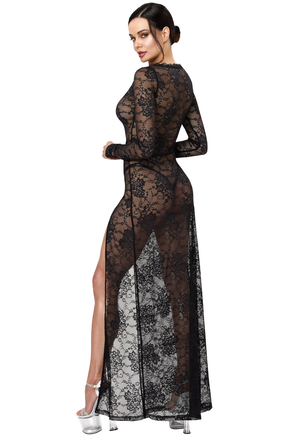 F405 One More Kiss Maxi Gown - 3XL-3