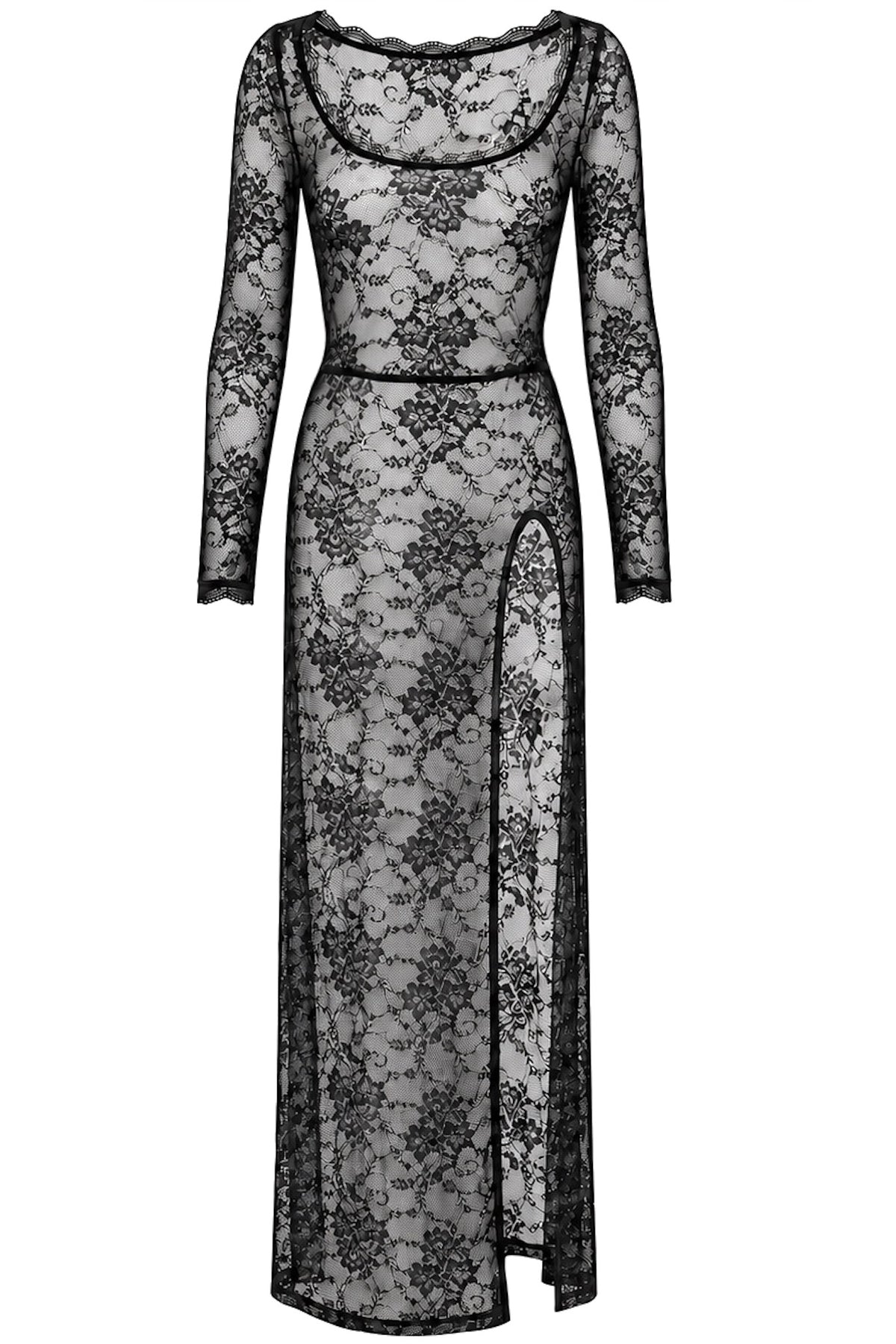 F405 One More Kiss Maxi Gown - 3XL-0
