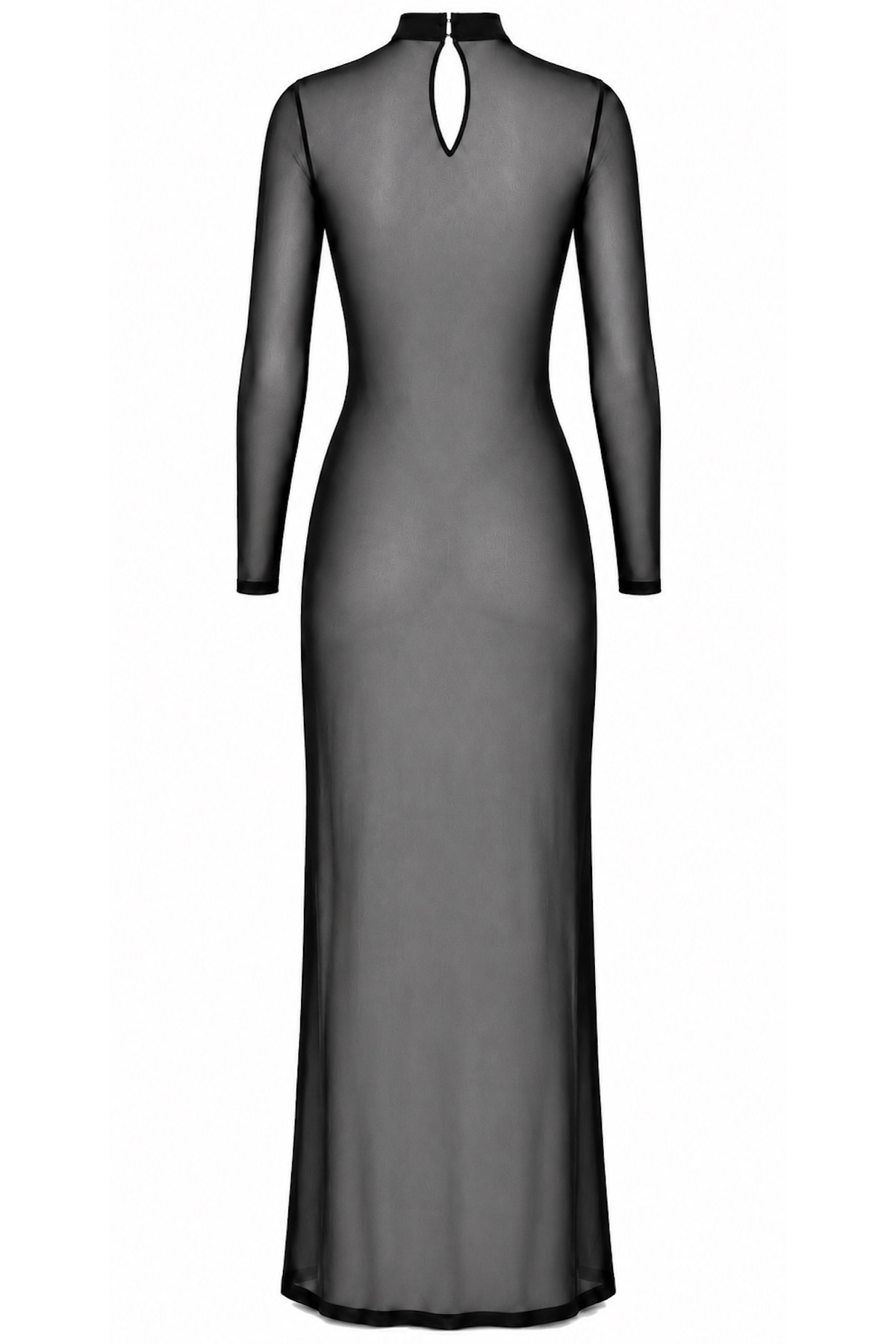 F410 Do Not Disturb Lace-Up Maxi Dress - 3XL-1