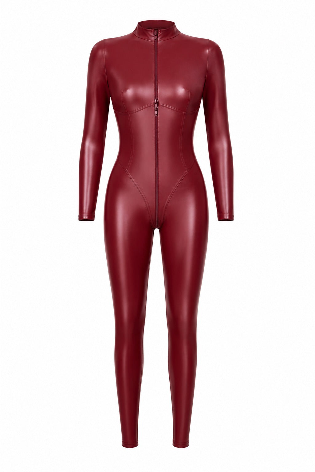 F395 Dark Romance Three-Way Zip Catsuit - 3XL-0