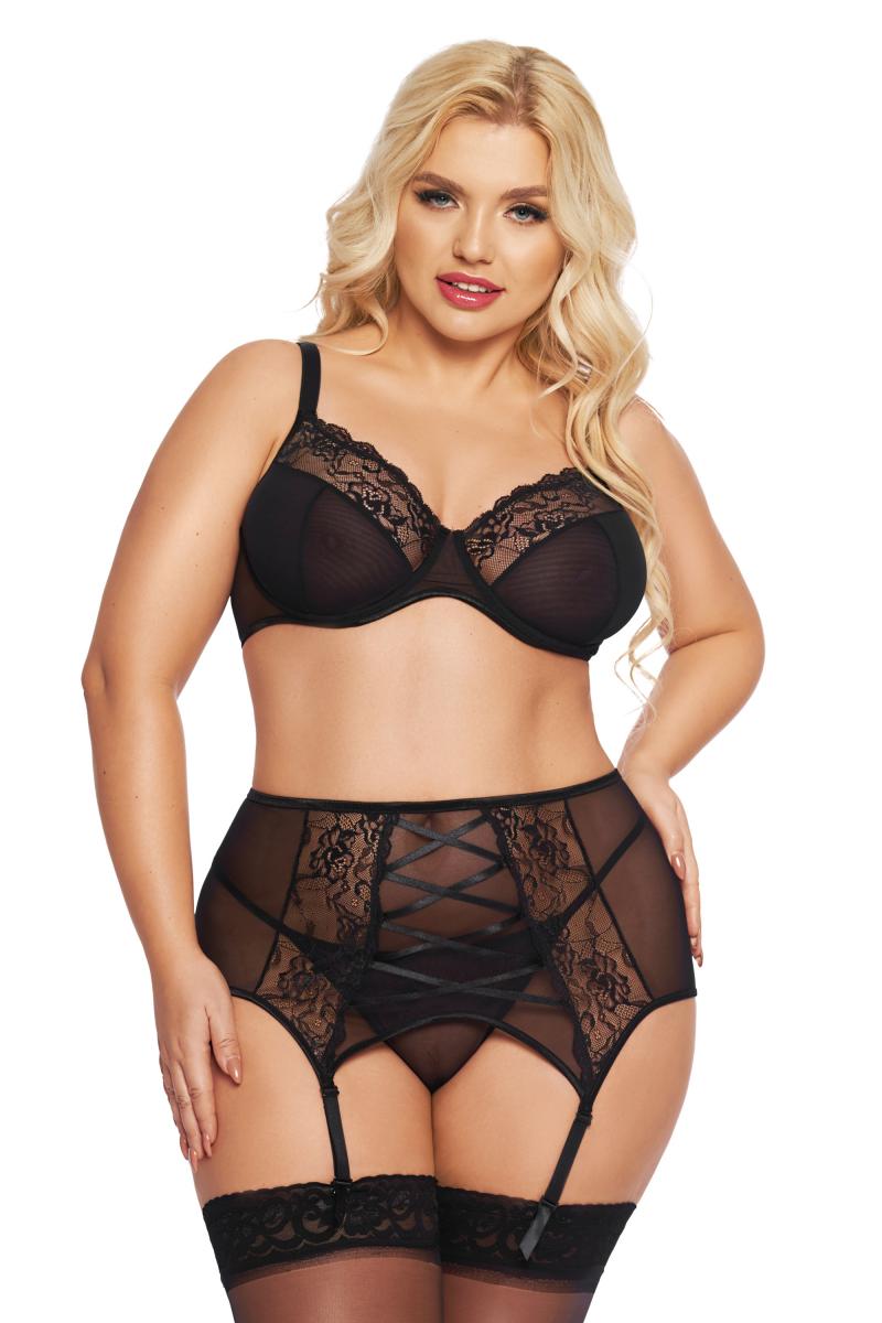 black 3pcs Set 1893 - 3XL-0