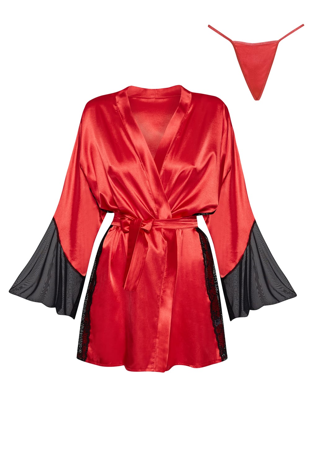 Beauty Night BN6667 Sara Peignoir Red-2