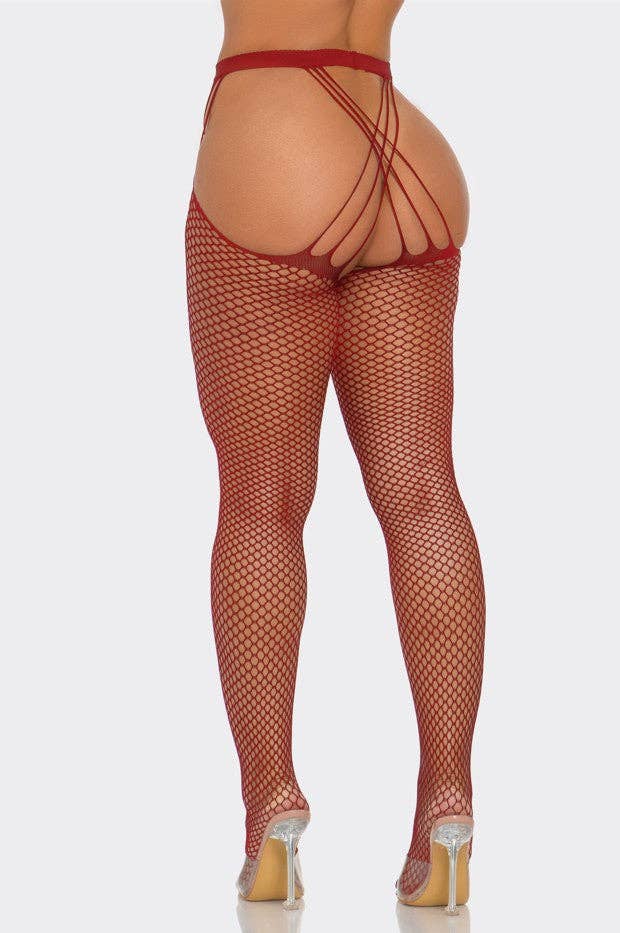 What A Catch Tights Red-2