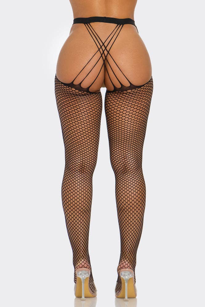 What A Catch Tights Black-1